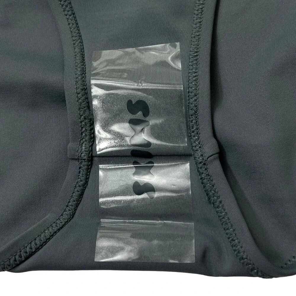 SKIMS Shaping Swim Underwire Bikini Top +‎ Dipped Bikini Bottom Gunmetal 4X